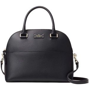 Kate Spade Black Grove Street Carli Crossbody Leather Purse